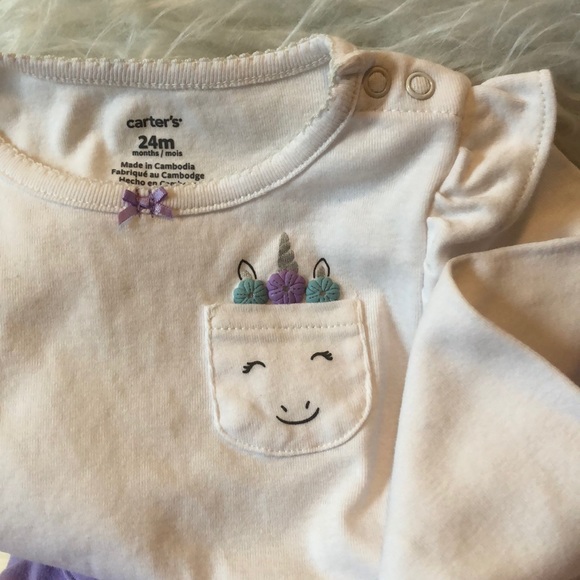 Carter’s long sleeve tutu set girls 24M - Picture 2 of 4